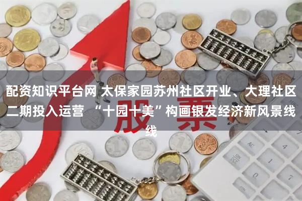配资知识平台网 太保家园苏州社区开业、大理社区二期投入运营  “十园十美”构画银发经济新风景线